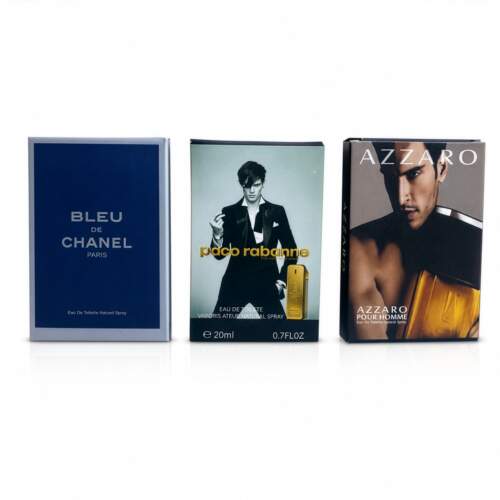 3 Testers | Bleu De Chanel | One Million | Azzaro