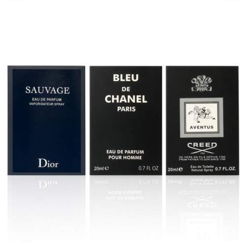 3 Testers | Dior Sauvage | Bleu De Chanel | Creed Aventus