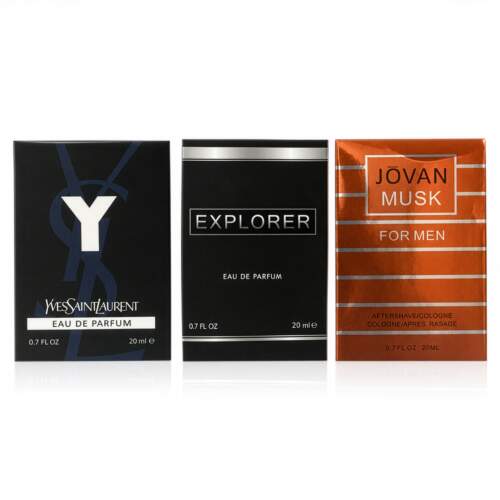 3 Testers | YSL Y EDP | Explorer EDP | Jovan Musk Men