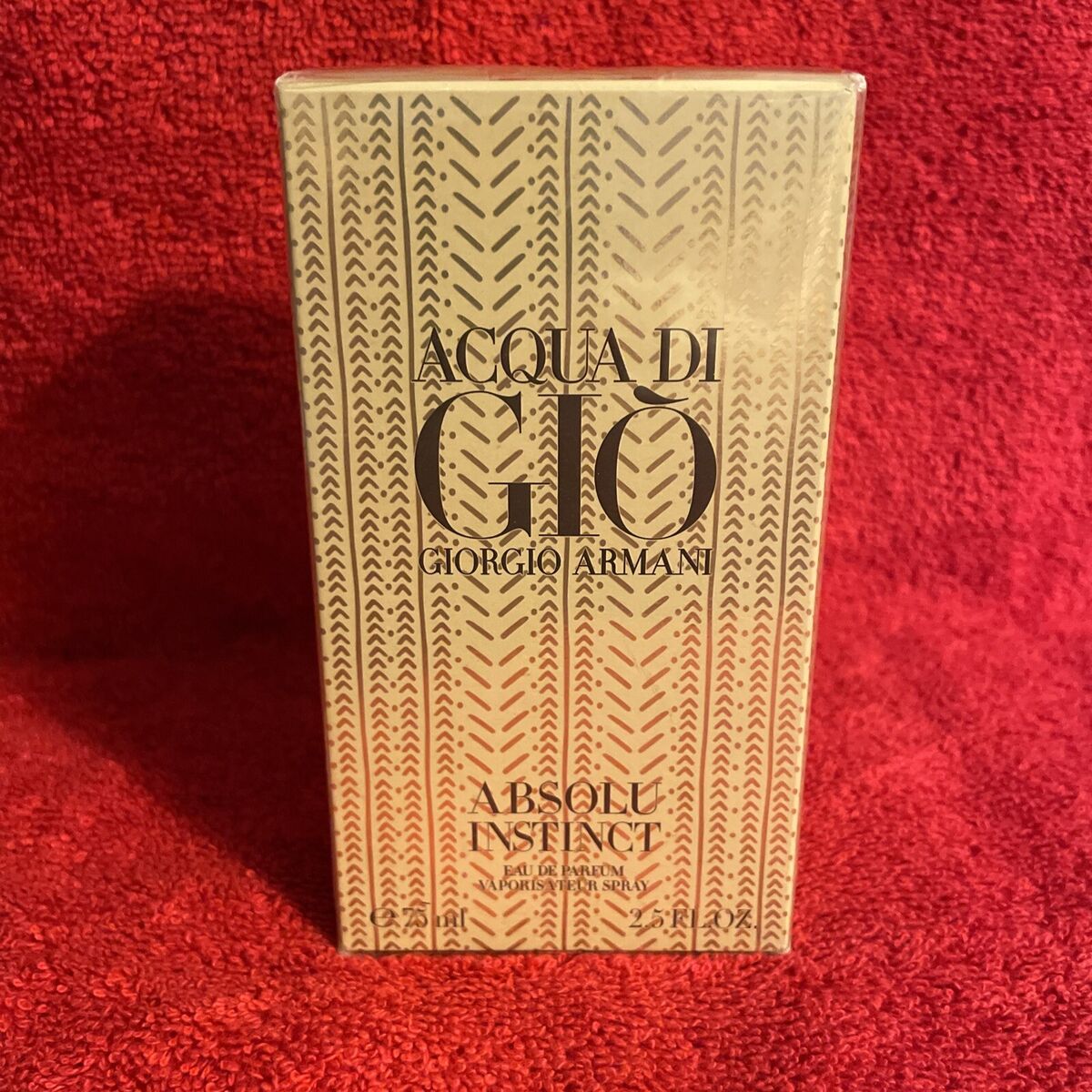 Giorgio Armani Acqua Di Gio Absolu Instinct EDP 75mL photo review