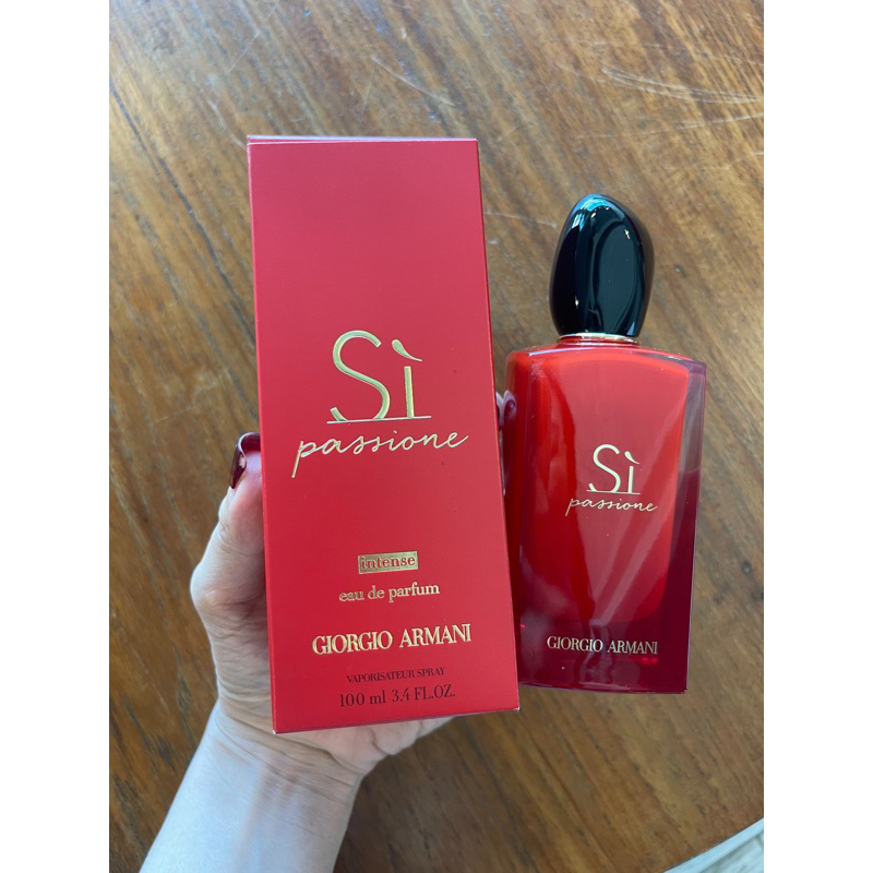 Giorgio Armani Si Passione Intense EDP 100mL photo review