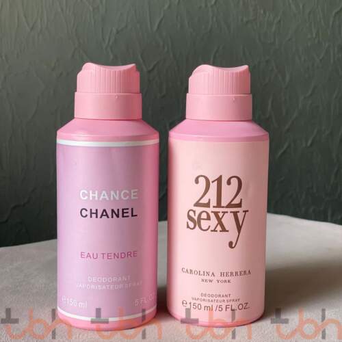 Pack Of Two Deodorants | Chance Chanel Eau Tendre & 212 Sexy Women