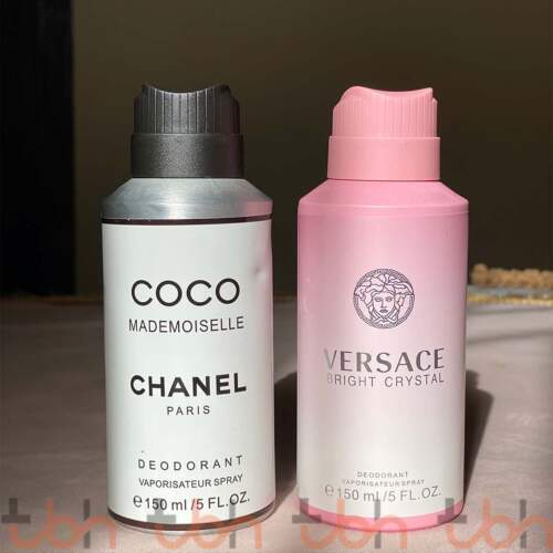 Pack Of Two Deodorants | Coco Mademoiselle & Versace Bright Crystal