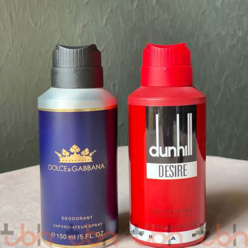 Pack Of Two Deodorants | D&G King & Dunhill Desire Red