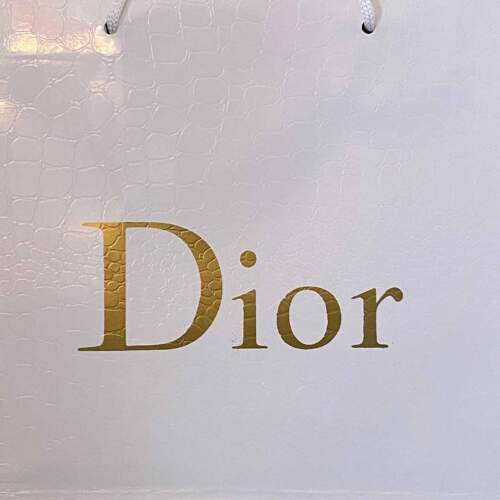 Dior Paper Bag