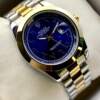 Rolex Arabic Dual Tone (Blue Dial)