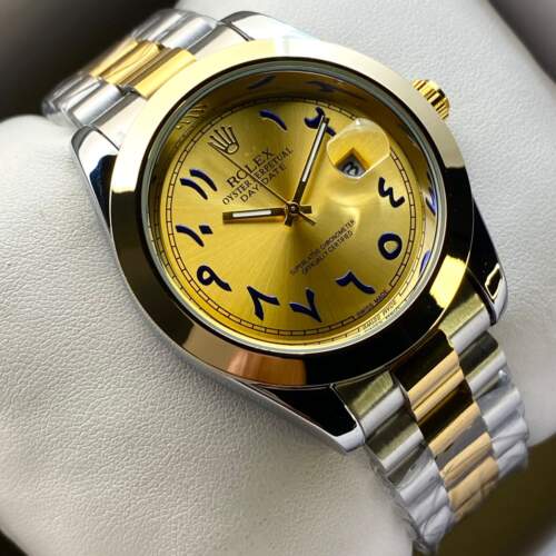 Rolex Arabic Dual Tone (Golden Dial)