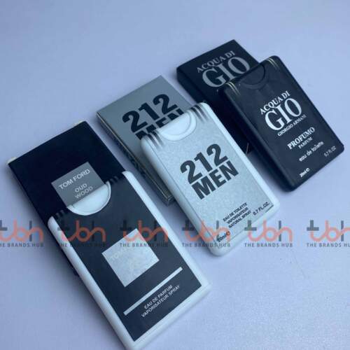 3 Testers | Tom Ford Oud Wood | 212 Men | Acqua Di Gio