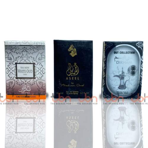 3 Testers | White Oud | Aseel | Dirham