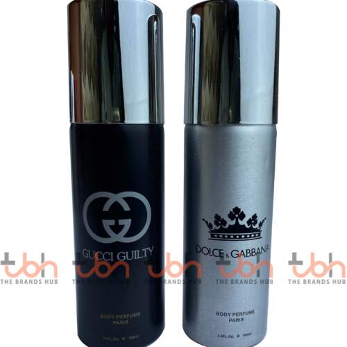 Set of Two Body Sprays | Gucci Guilty & Dolce & Gabbana King