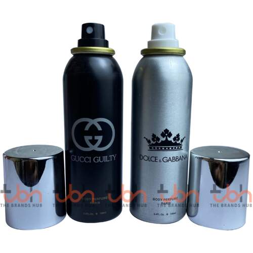 Set of Two Body Sprays | Gucci Guilty & Dolce & Gabbana King