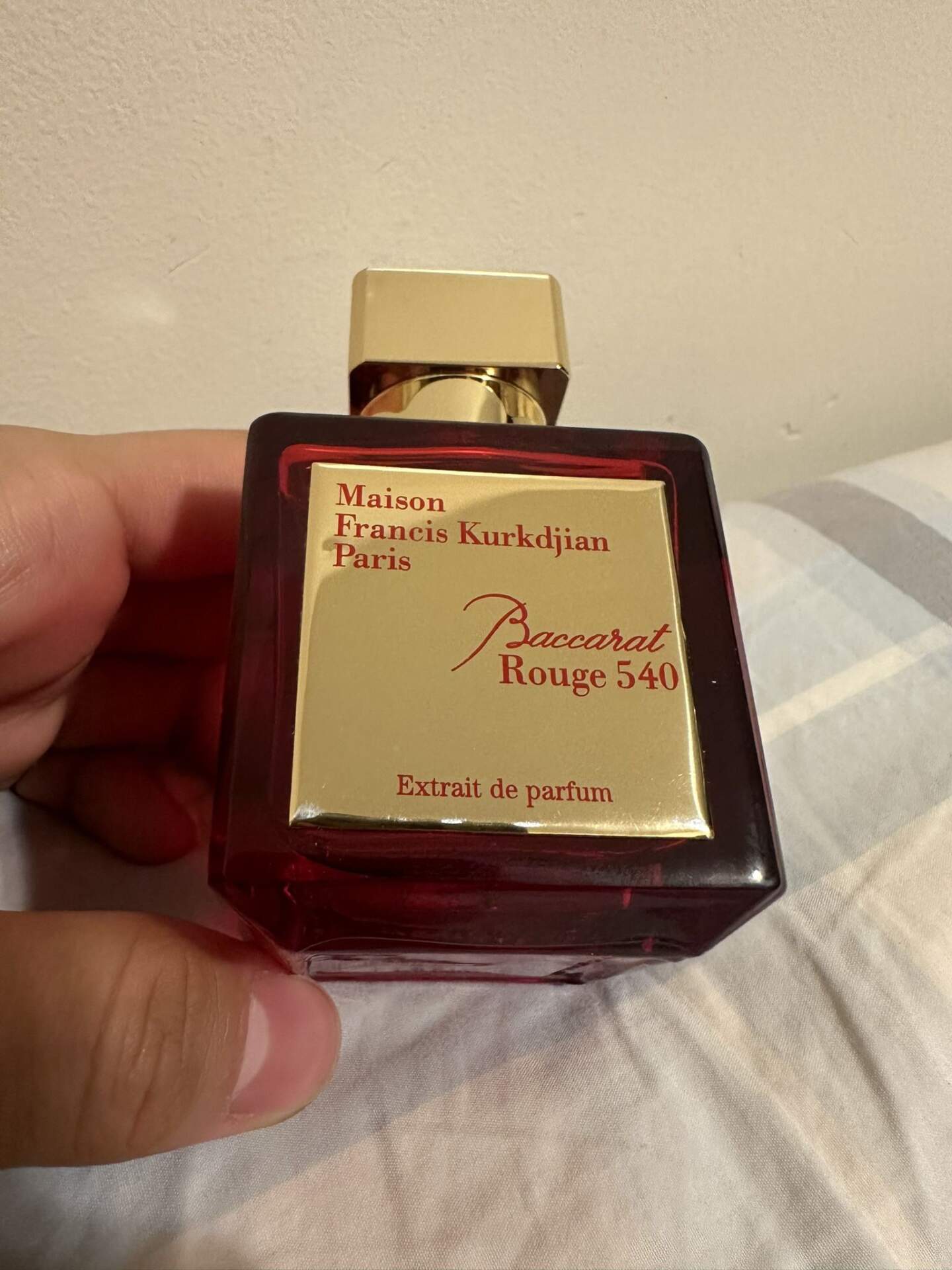 Maison Francis Kurkdjian Baccarat Rouge 540 Extrait 70mL photo review
