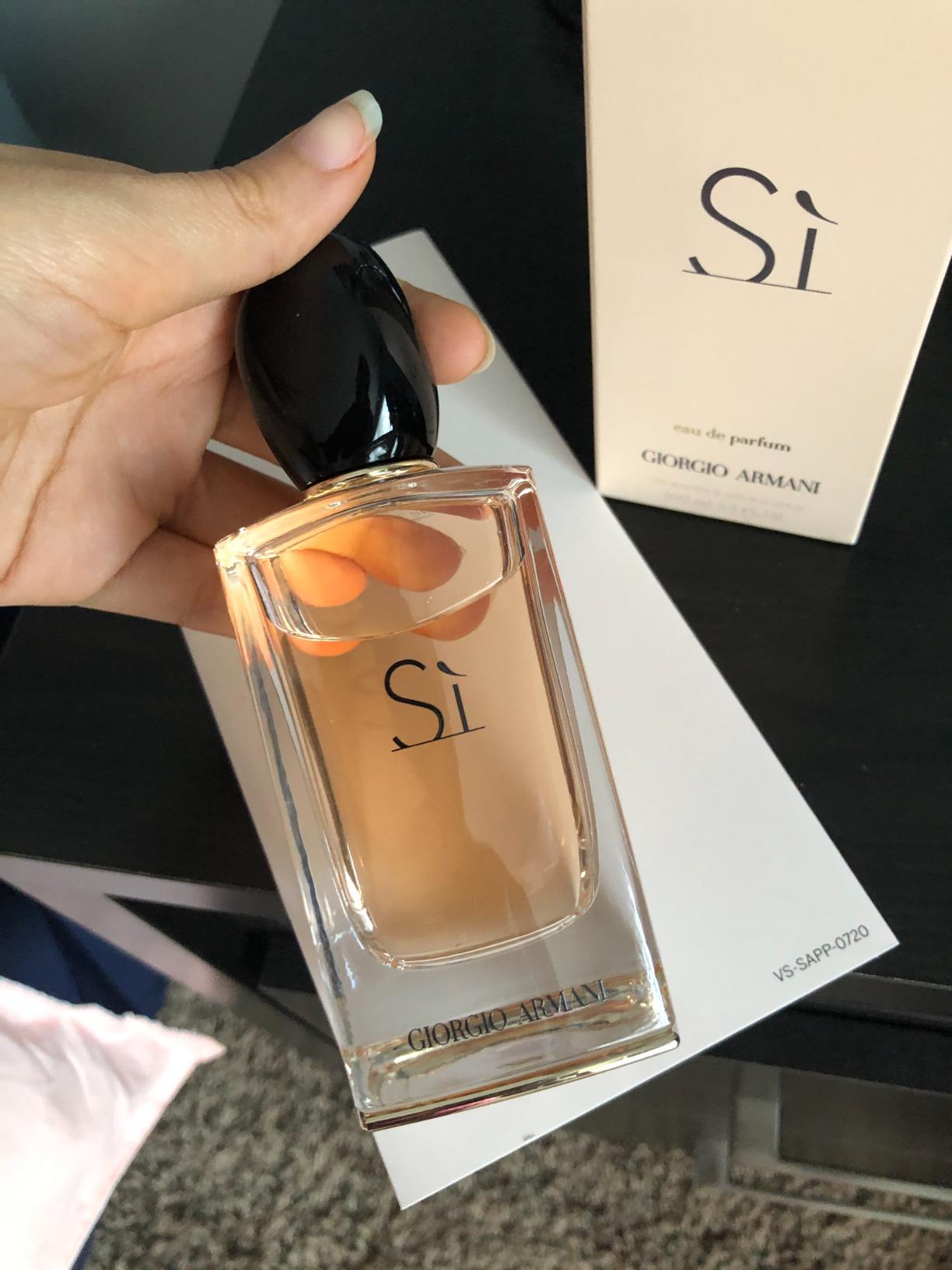 Giorgio Armani Si Women EDP 100mL photo review