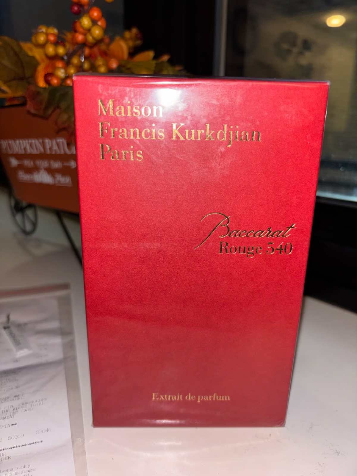 Maison Francis Kurkdjian Baccarat Rouge 540 Extrait 70mL photo review