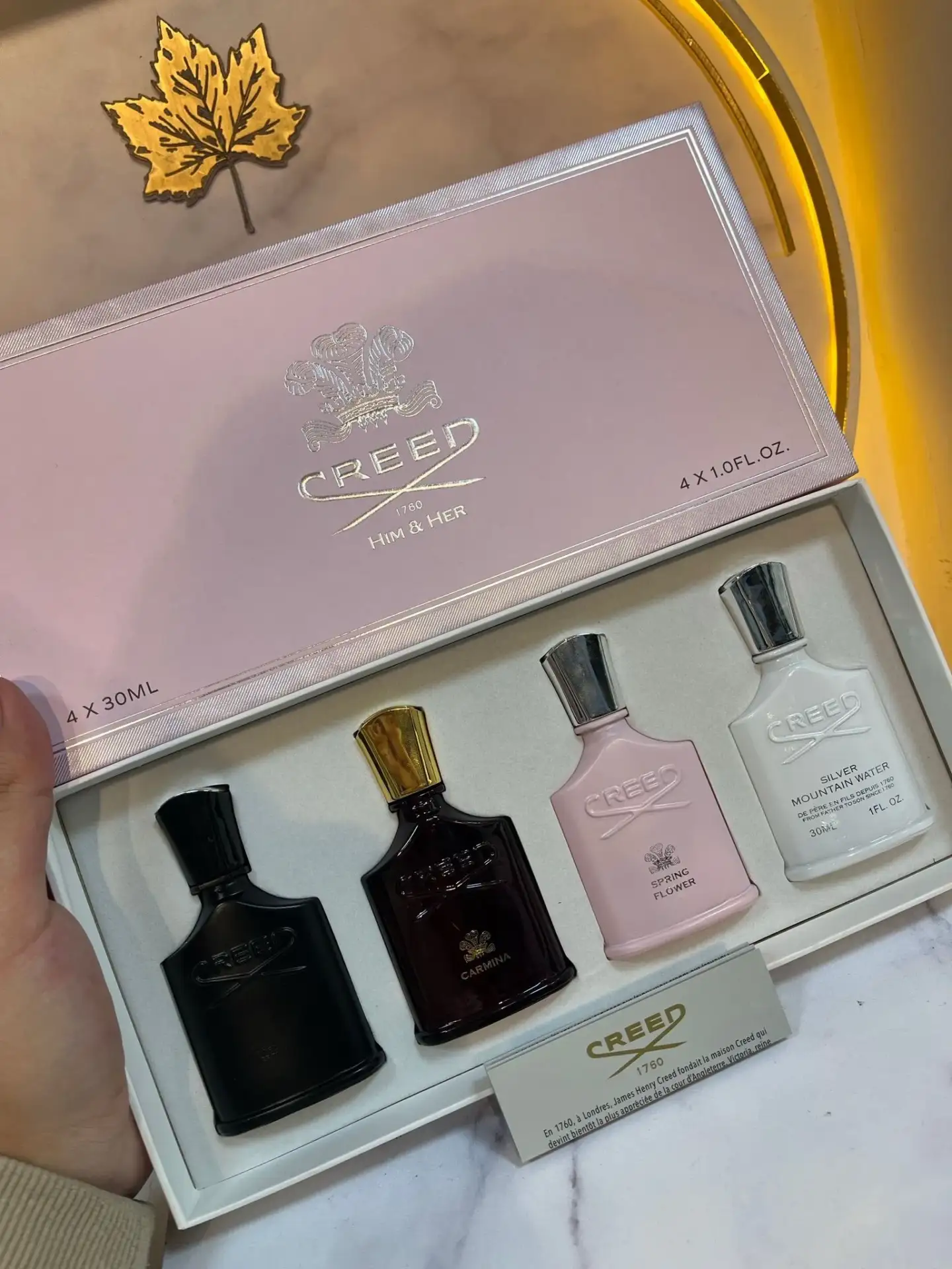 Creed 4 In 1 Him & Her Gift Set 4x25mL photo review