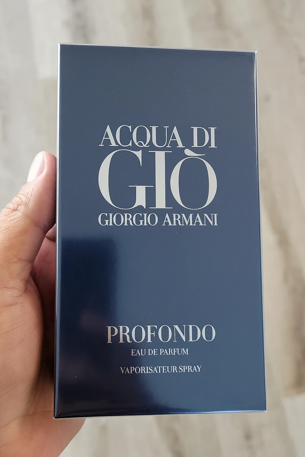 Giorgio Armani Acqua Di Gio Profondo EDP 100mL photo review