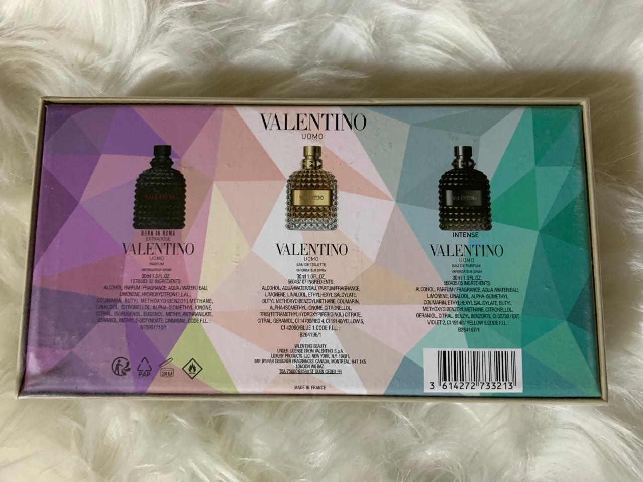 Valentino Uomo Born In Roma 3 In 1 Gift Set 3x30mL photo review