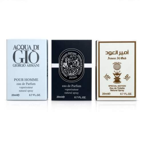 3 Testers | Acqua Di Gio EDP | Tam Dao EDP | Ameer Al Oud EDT