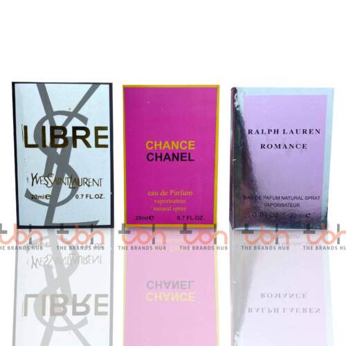 3 Testers | YSL Libre EDP | Chance Chanel EDP | Ralph Lauren Romance EDP