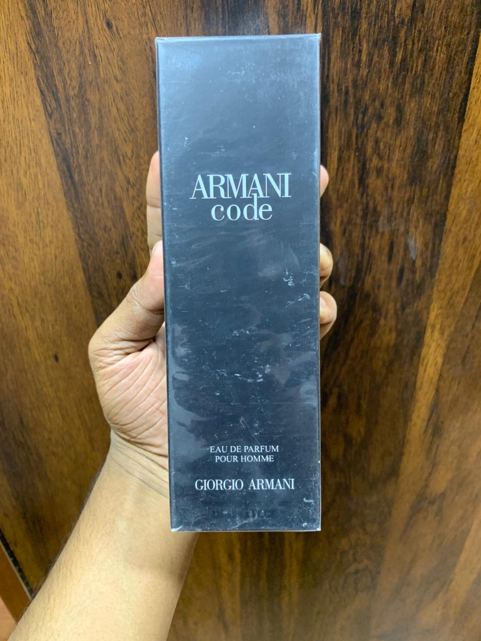 Giorgio Armani Code Pour Homme EDP 125mL photo review