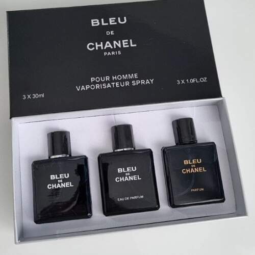 Bleu De Chanel 3 In 1 Gift Set 3x30mL
