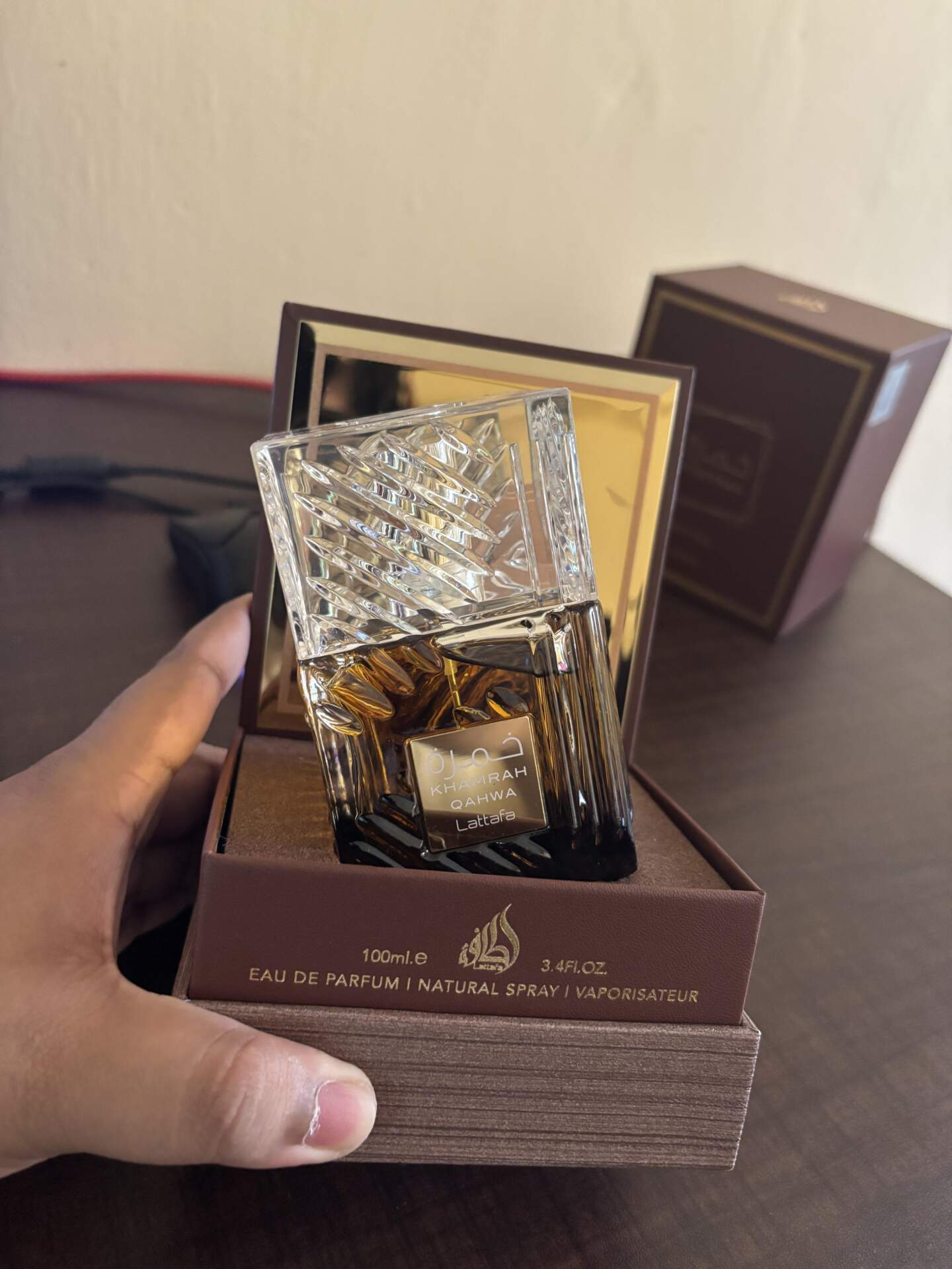Lattafa Khamrah Qahwa EDP 100mL photo review